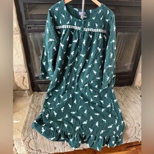 Laura Scott women Floral Long Sleeve Nightgown